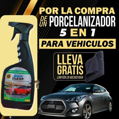 BrilloPro® PORCELANIZADOR PARA AUTO DIDA CLEAN