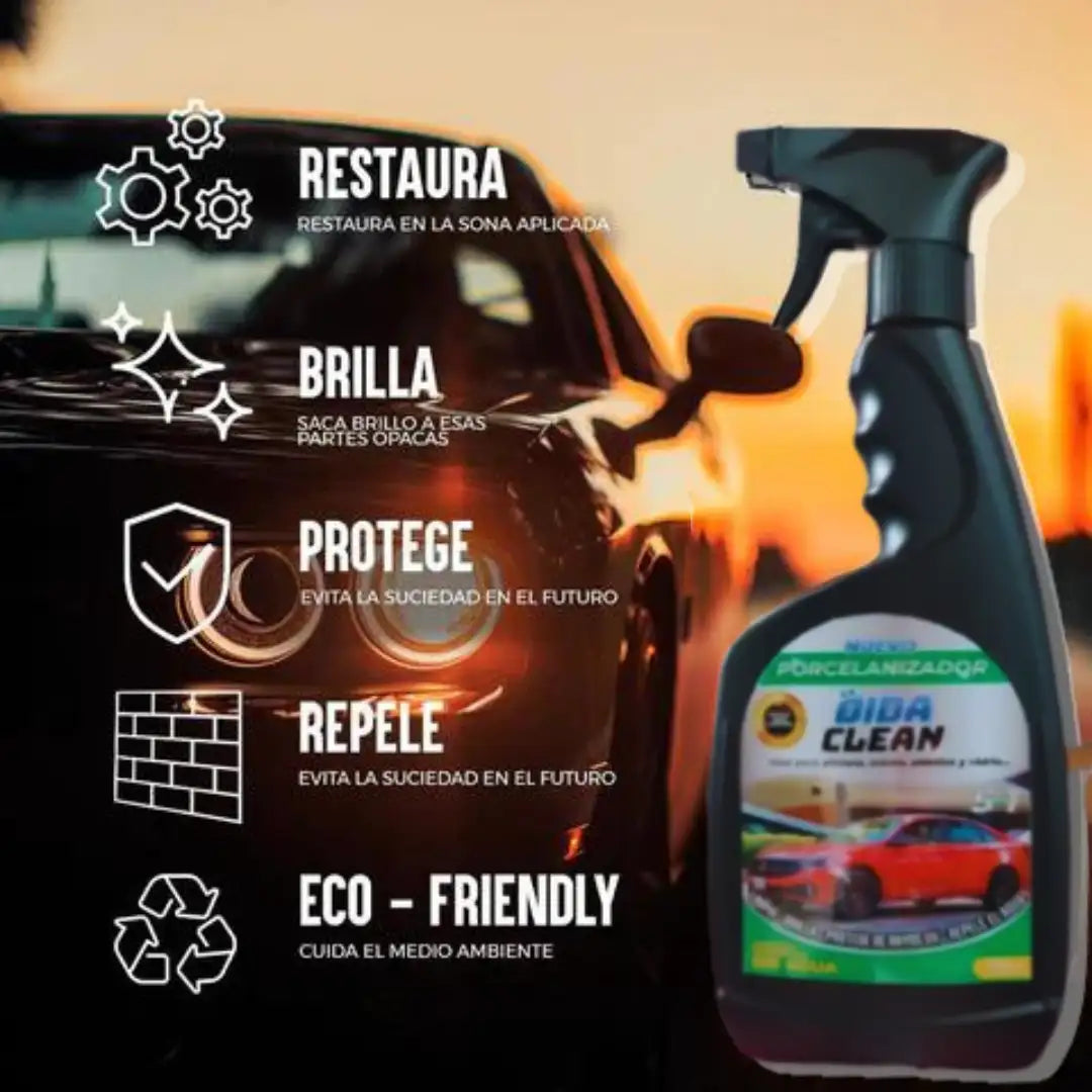 BrilloPro® PORCELANIZADOR PARA AUTO DIDA CLEAN