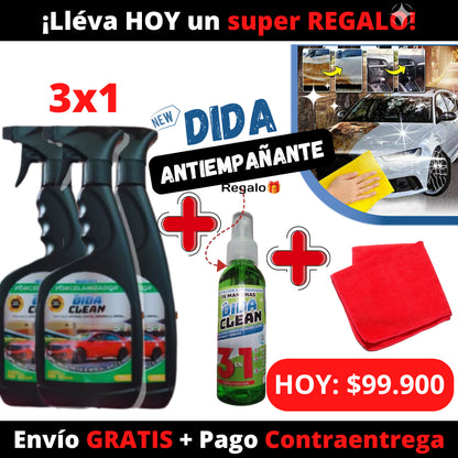 BrilloPro® PORCELANIZADOR PARA AUTO DIDA CLEAN