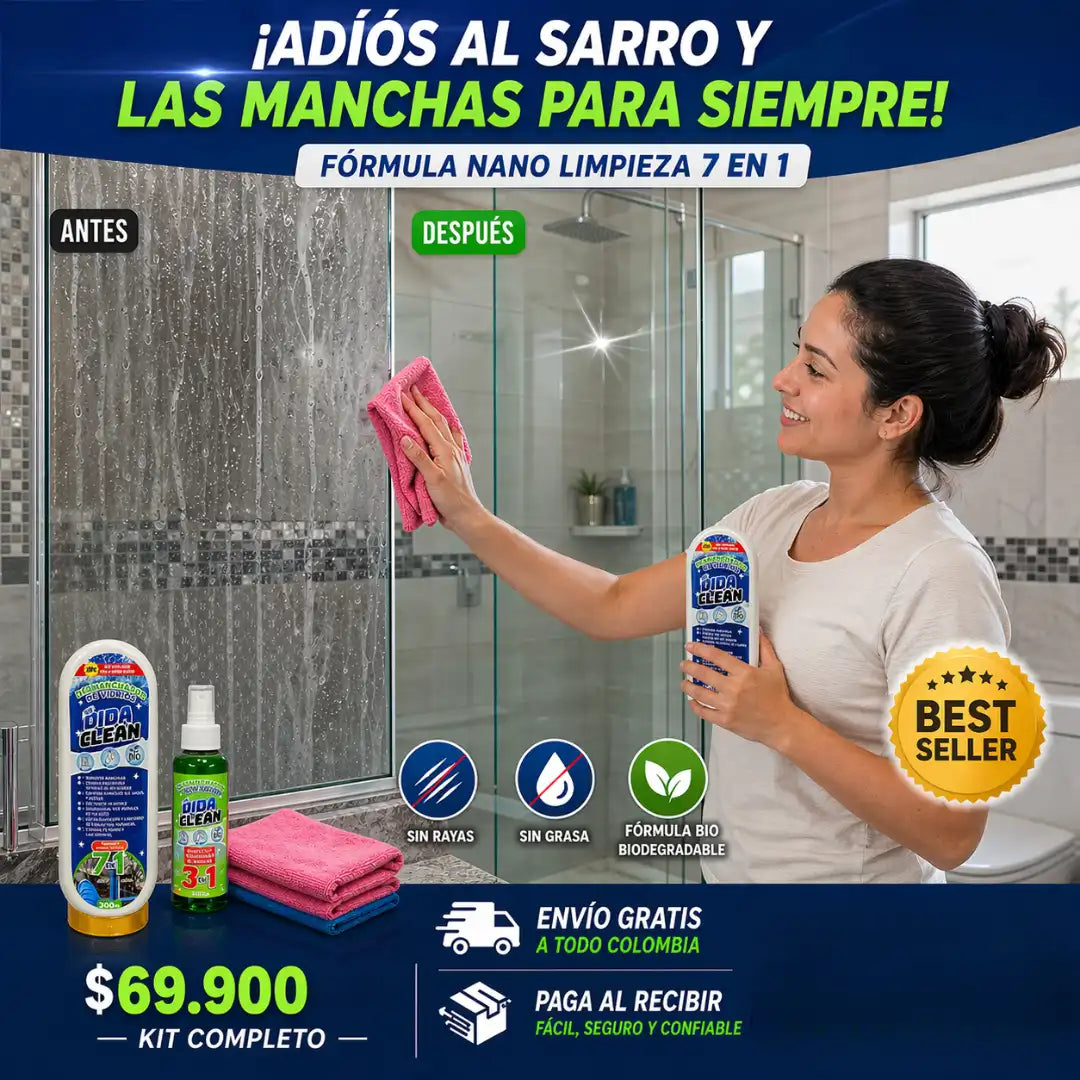 KIT DESMANCHADOR DE VIDRIOS 7 EN 1 💎