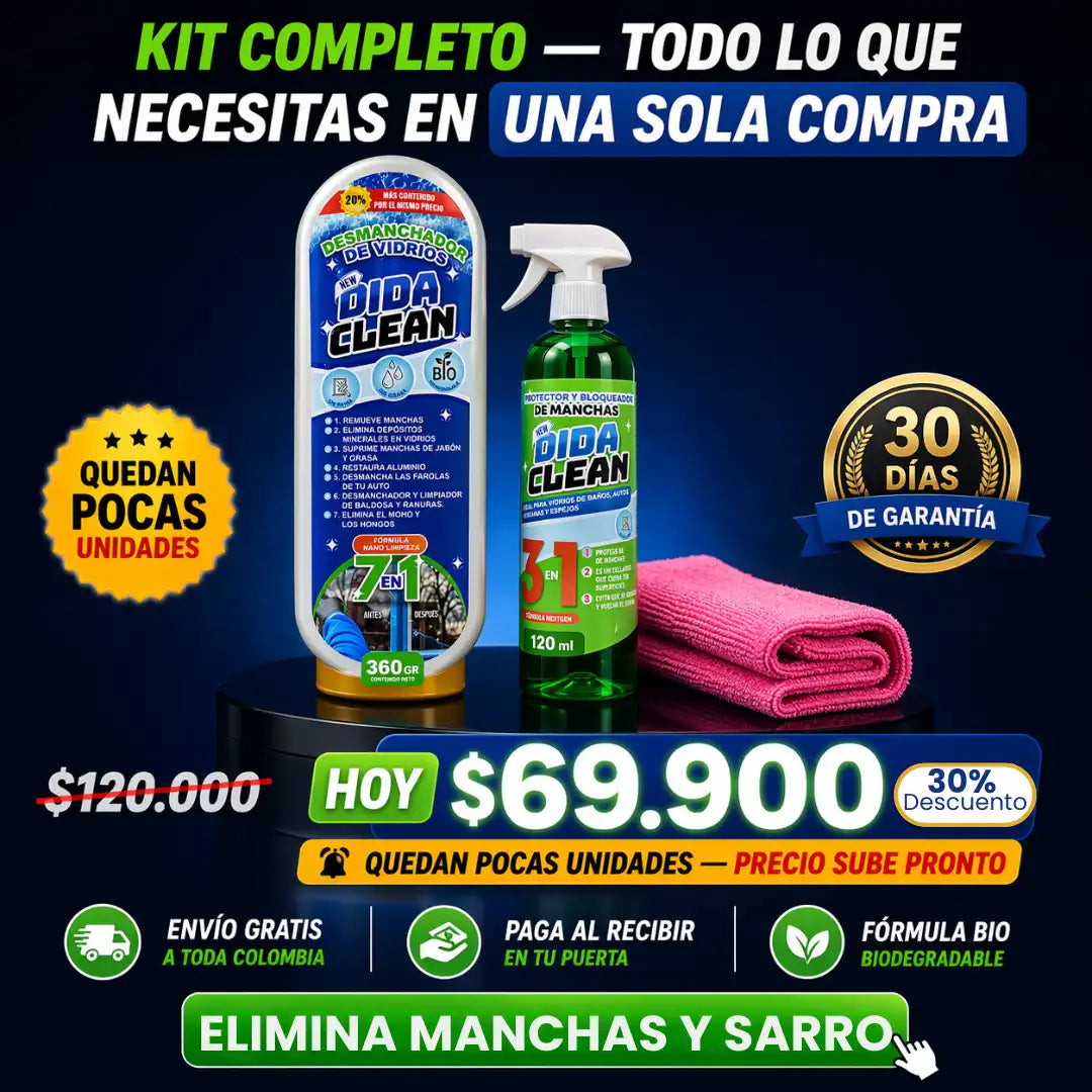 KIT DESMANCHADOR DE VIDRIOS 7 EN 1 💎