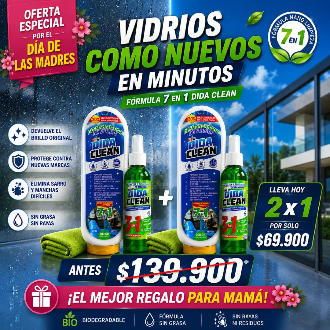 Dida Clean✨ 2x1 solo por el Día de las Madres