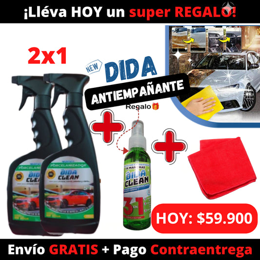 BrilloPro® PORCELANIZADOR PARA AUTO DIDA CLEAN